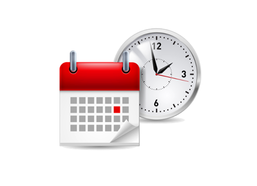 Calendario aperture sabato mattina - mese di agosto